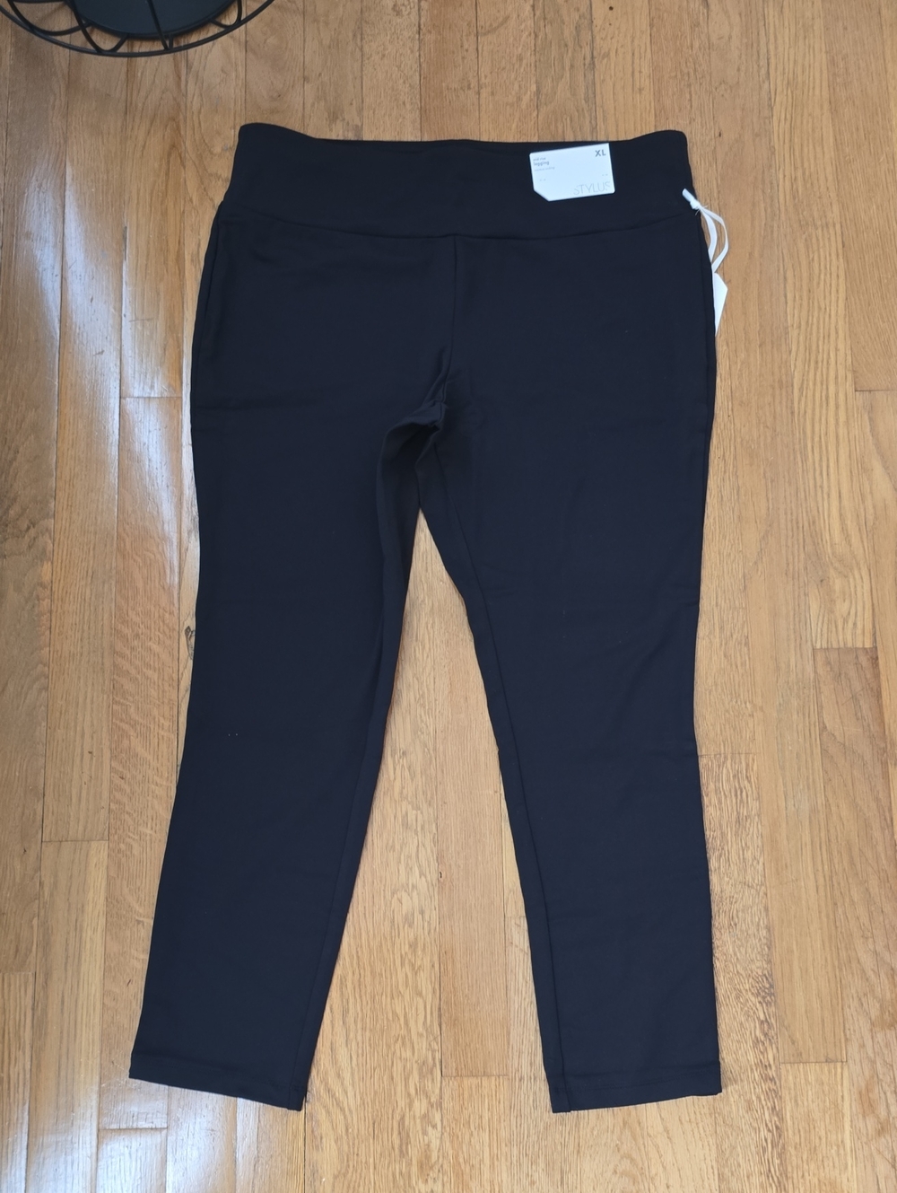 STYLUS BRAND WOMEN'S BLACK LEGGINGS SIZE XL